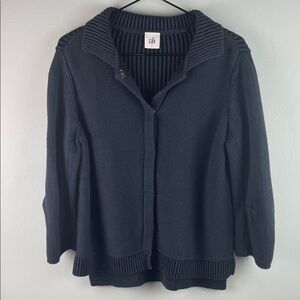 Cabi Navy Blue Cardigan #3523 Size S